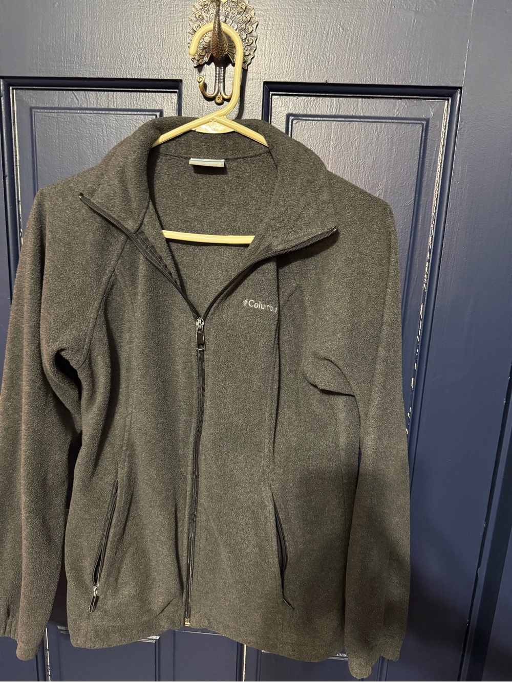 Columbia Women’s Charcoal Full‑Zip Fleece Jacket